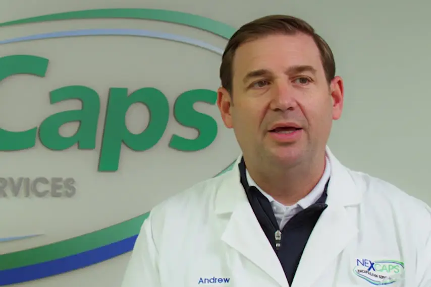 Andrew LaBarbera, Chief Executive Officer, Great HealthWorks, at the NexCaps facility